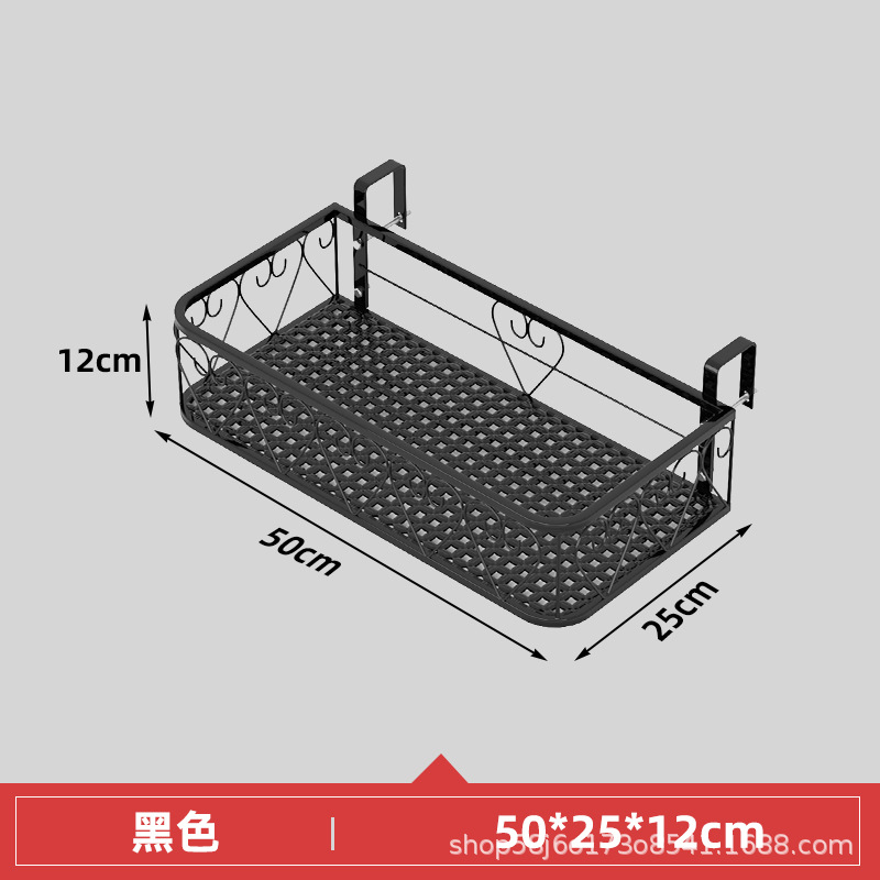 吊り下げフラワースタンド、バルコニーフラワースタンド、植木鉢プラントスタンド、多肉植物収納ラック、窓枠手すり、鉄製ガードレールハンガー