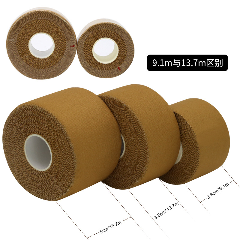 Fabricante artificial algodón más pegajoso óxido de zinc cinta deportiva piel película dedo protector muñeca fijo becerro tobillo protector parche