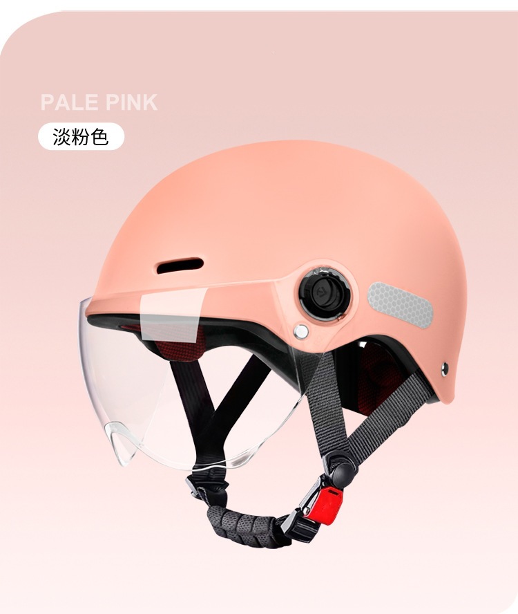 Foreign trade style electric motorcycle helmet, men's electric scooter half helmet, women's all-season sun protection safety helmet