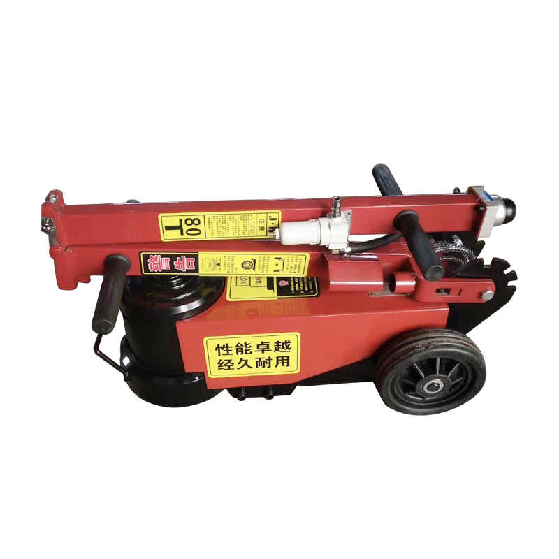 Jack neumático camión camión de reparación de automóviles plegable hidráulico horizontal 80t 100t 120T Jack