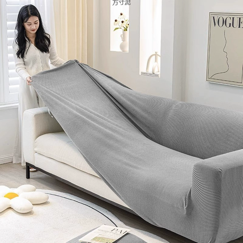 Sofa Cover Elastic Universal, Thickened Stretch Slipcover, Simple Elegant Design, Multi Sizes