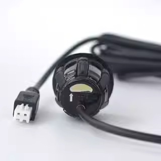 Car Front-Mounted Reversing Radar Probe Extension Cable Sensor Connection Extension Cable 2-Pin 4.5m Data Transmission Cable