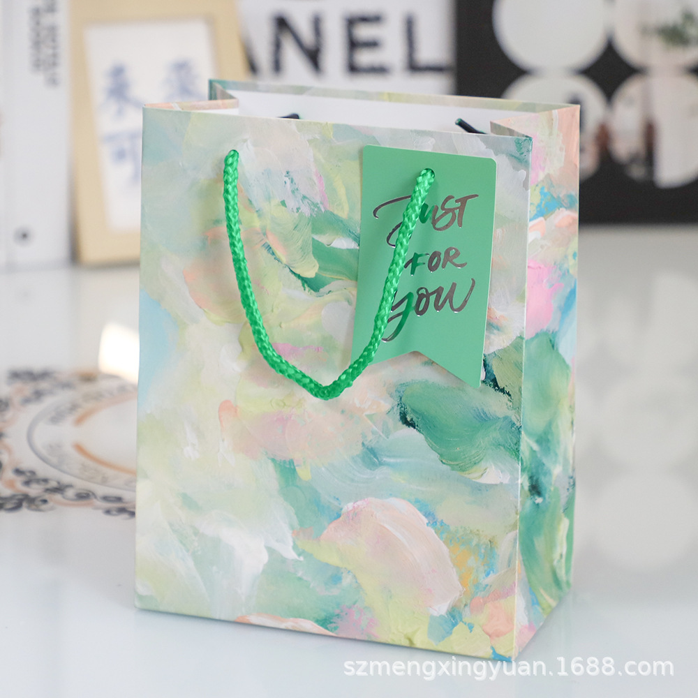 Estilo creativo ins hermosa temporada de graduación para enviar bolsas de papel al maestro cumpleaños día del padre regalo bolsa de regalo bolsa de papel portátil