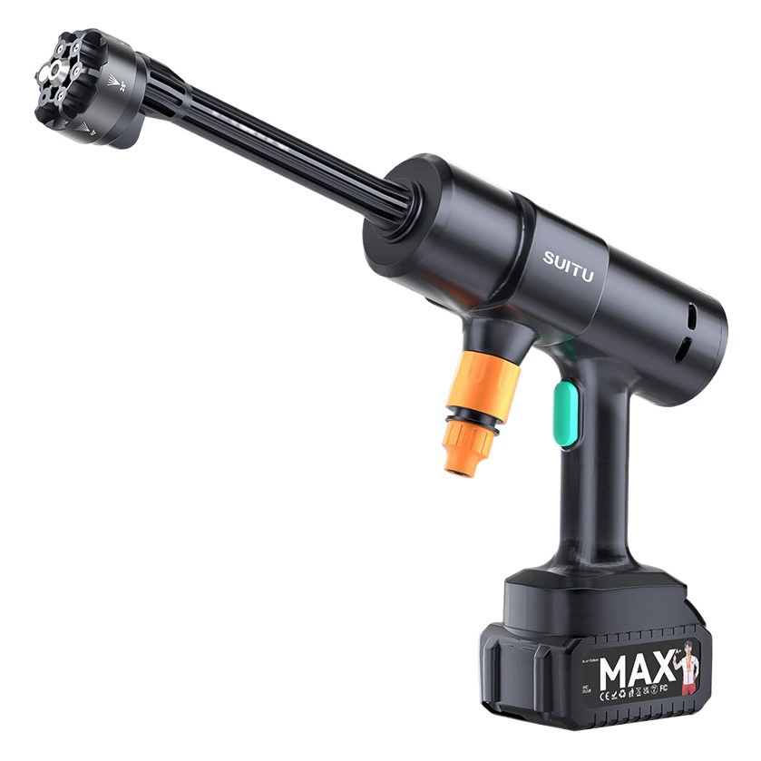 Беспроводная Автомойка высокого давления для автомойки водяной пистолет бытовой мощный Электрический водосборник с наддувом литиевая батарея Автомобильная щетка специальный артефакт