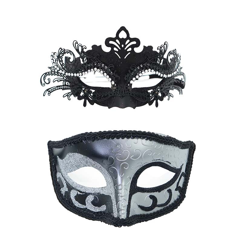 Transfronterizo suministro directo máscara de cabeza plana pintada Amazon Carnaval espectáculo de cine y televisión baile máscara de mitad de cara props