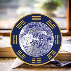 青龙牌8厘米贴水龙头上用化解西南角荷花牌辟火龙牌圆形贴标峰