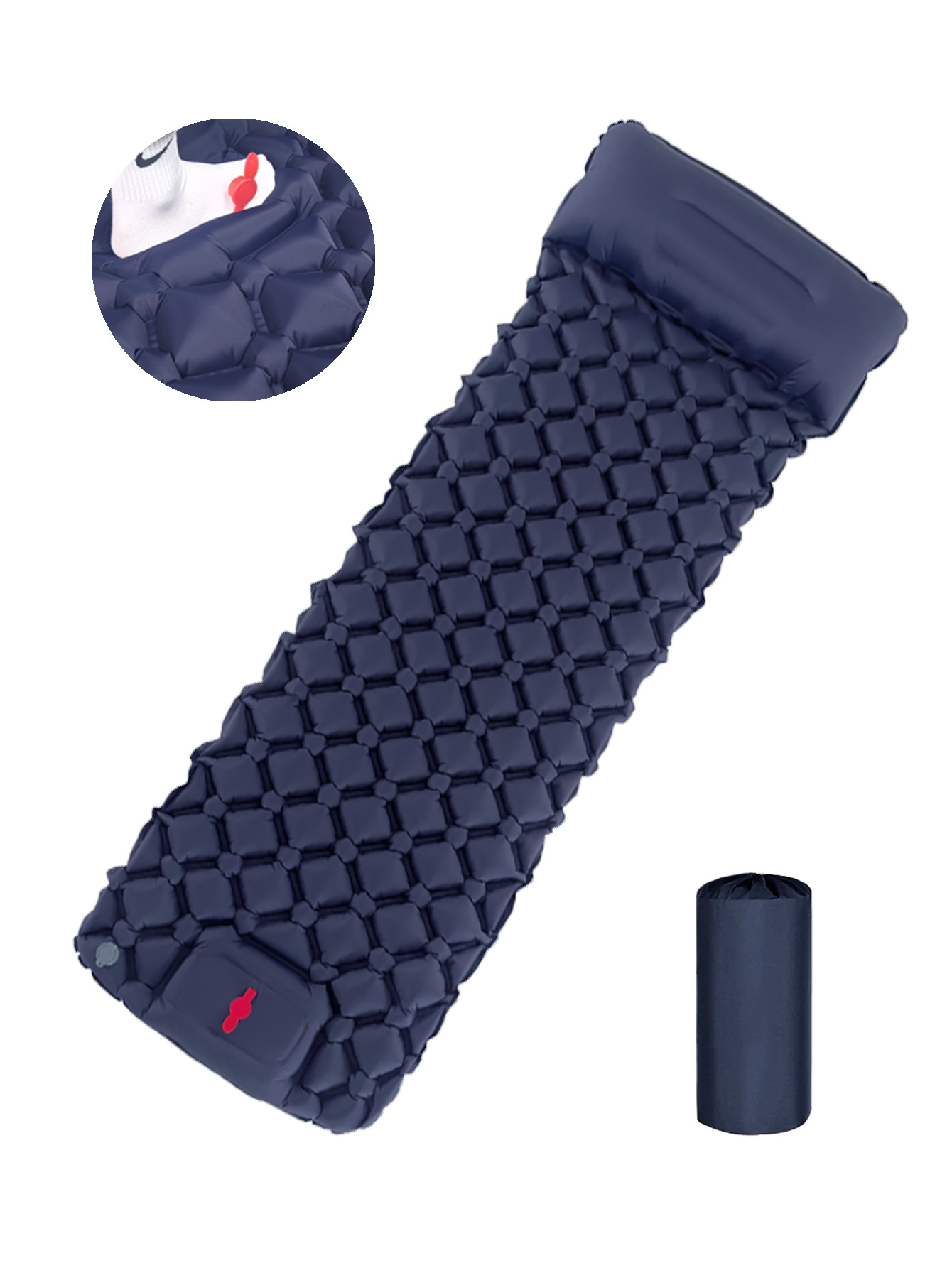 LT88 네이비 블루 풋 모델(베개 포함) [OPP 가방]