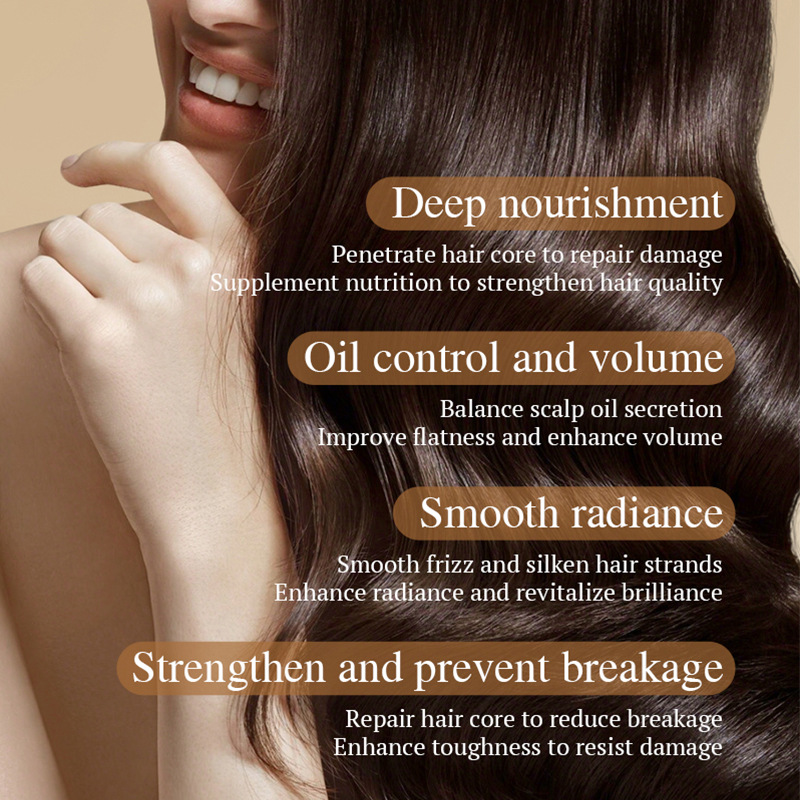 KORMESIC máscara de cabello vegetal máscara de cabello para el cuidado, suave comercio exterior transfronterizo, ropa doméstica de gran capacidad