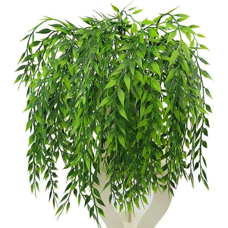 Enredadera de Hojas de Sauce Artificiales de Plástico para Decoración de Jardín image 5