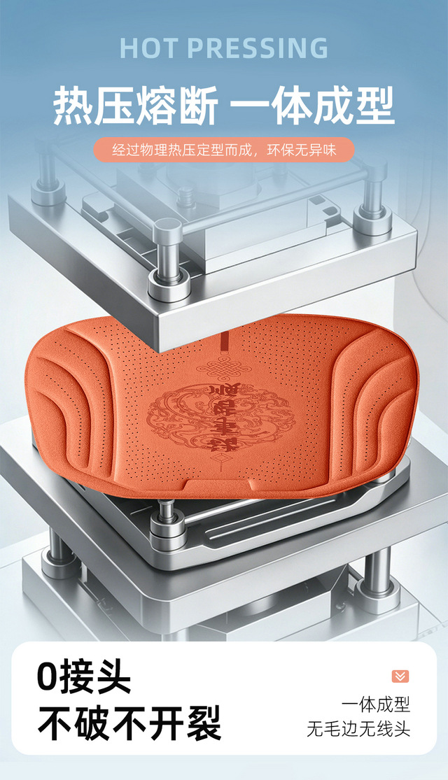 New Amazon cross-border independent website: breathable car seat cushion, new single-piece ice silk car mat, breathable car seat pad