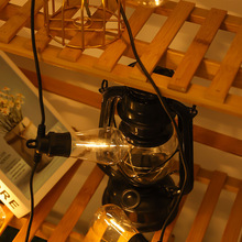 e27螺口透明茶色玻璃复古美式节能照明钨丝灯爱迪生led灯丝灯泡室