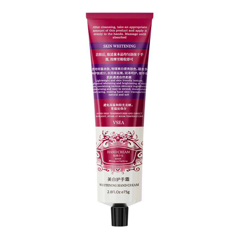 Perfum blanqueador suave crema de manos no grasa otoño invierno humectante humectante mano hidratante fabricante de crema de manos de fragancia avanzada