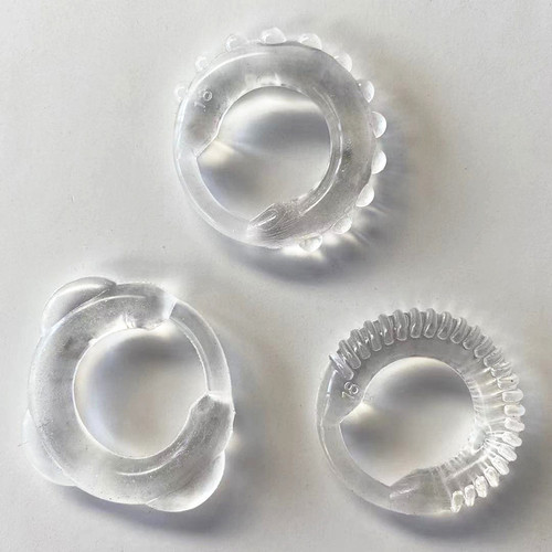 New men's delayed lock semen ring, sex ring, soft rubber ring, penis ring, penis ring, adult supplies, sex toys