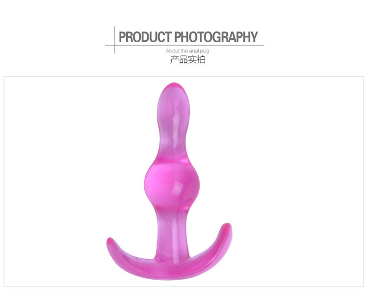 Mini TPE Anal Plug Set with Beaded Design, Pink and Black Options — detail image 29