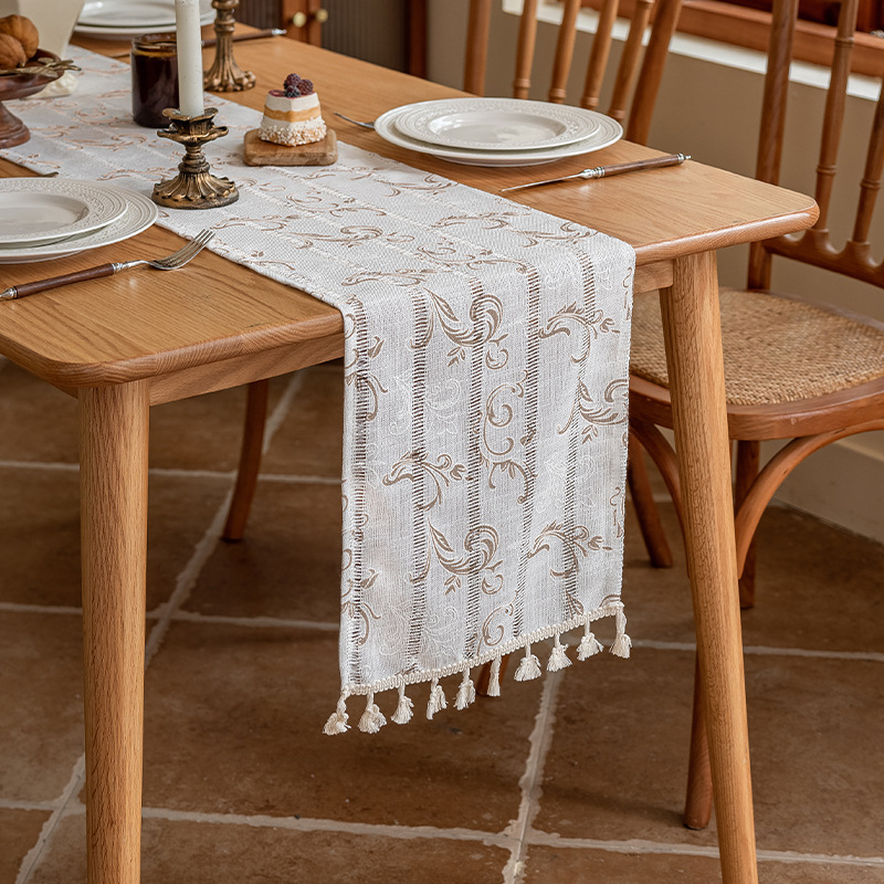 Flor de fénix-color café (borla recta)