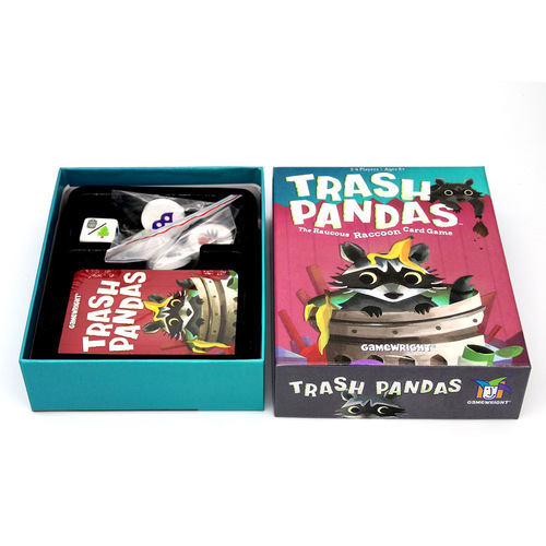 TRASH PANDAS Full English Trash Bear Family Party Birthday Party Parent-Child Strategy Game