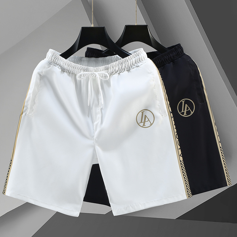 Short de sport court pour hommes, vêtements de plage, décontracté, course à pied, pantalon droit, tendance, été_voghion.com