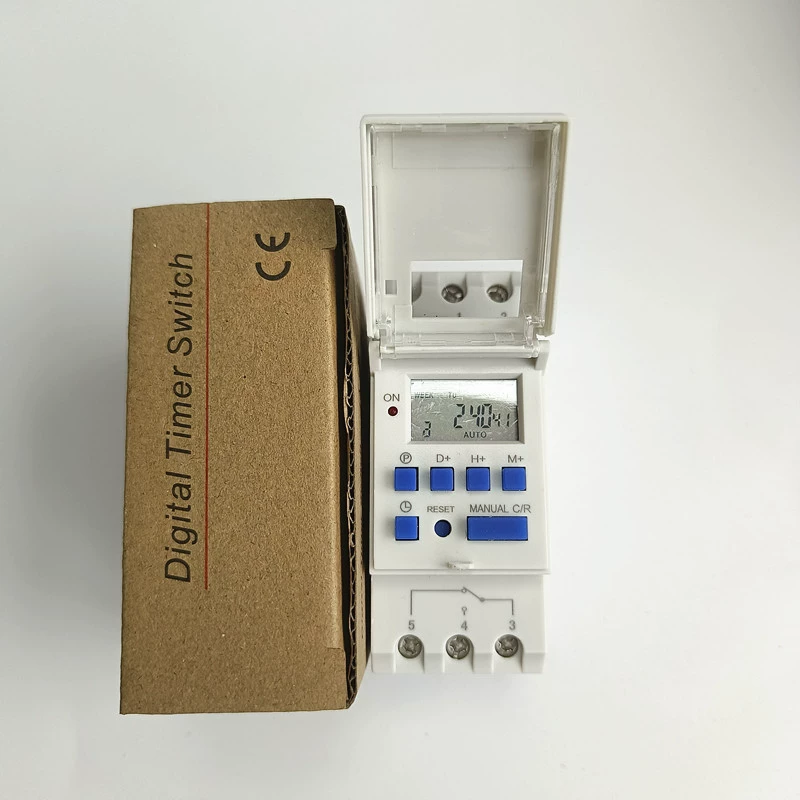 Переключатель с контролем времени 220V12V24V110V программируемый цифровой дисплей время микрокомпьютера THC15A таймер