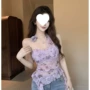 修身露背辣妹立体背心