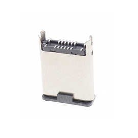 TYPE-C公头16PIN立式贴片H=8.8mm USB3.1 type c 16P公座立贴