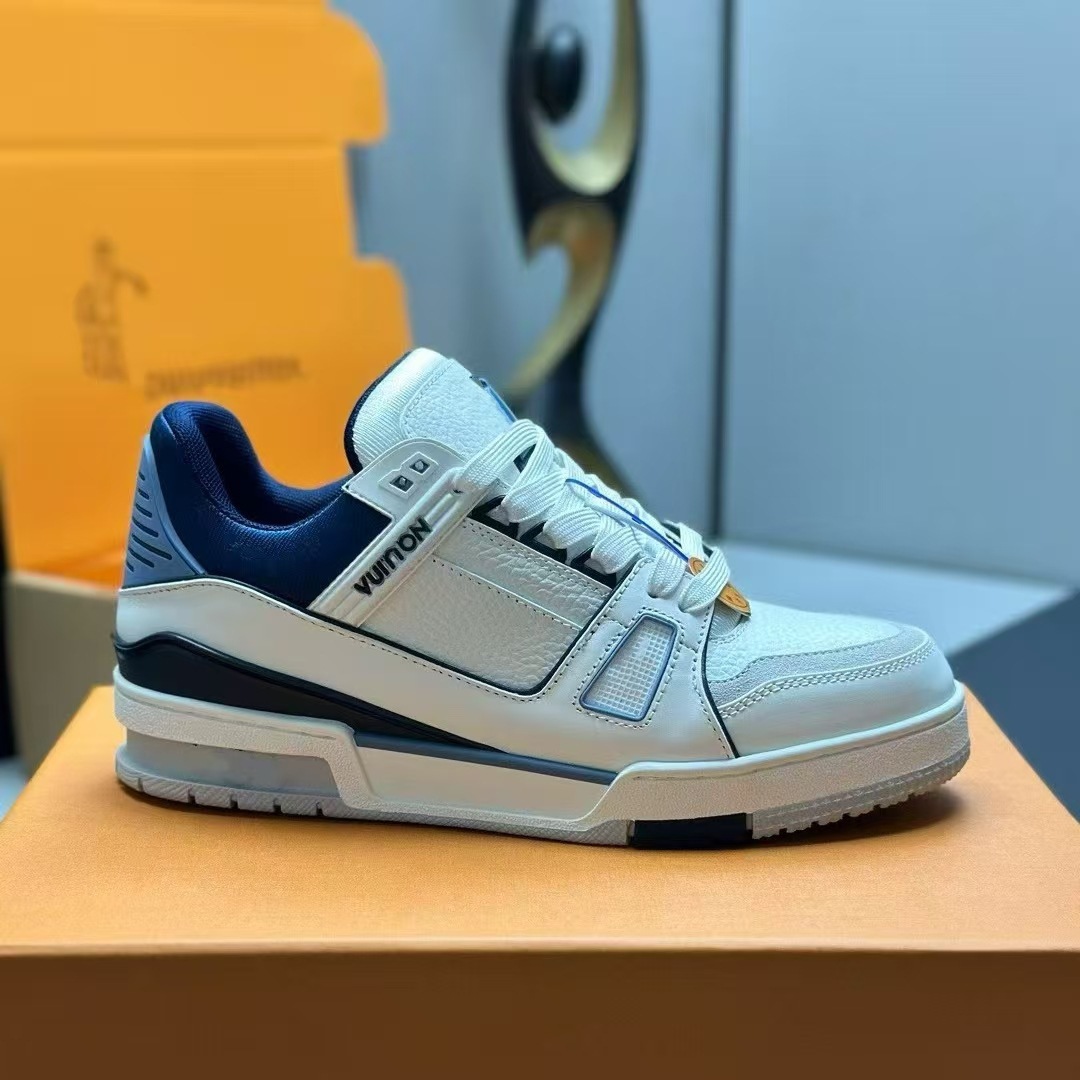 Guangzhou versión superior original puro paquete completo entrenador de asno zapatillas deportivas casuales de cuero para parejas hombres y mujeres skate