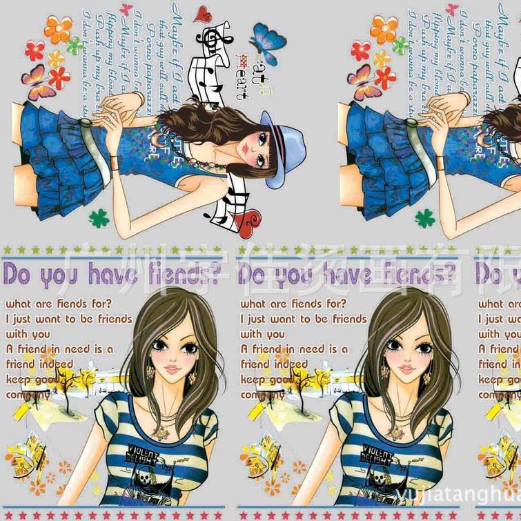 宇佳烫画厂 供应个性服装烫画制烫画烫图