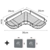 Black + 2 transparent single hooks (kraft paper box)