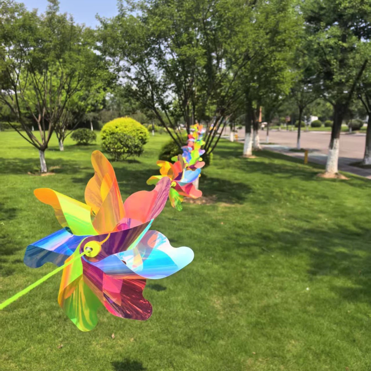 Colorful import travel windmill toy