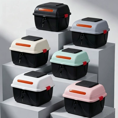 design, large capacity, easily — Motorcycle trunk