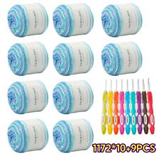 K 21234 Rainbow Gradient Knitting Yarn �ʺ�u׃ë��