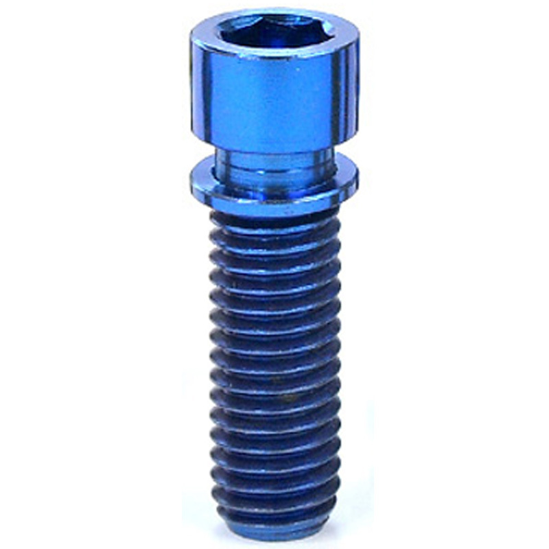 Aleación de titanio tornillo M7 * 20 25 bicicleta carretera montaña modificación actualización cabeza titanio tornillo oro