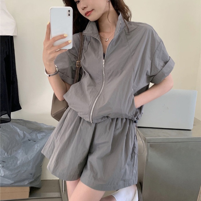 다크그레이 [탑+반바지]