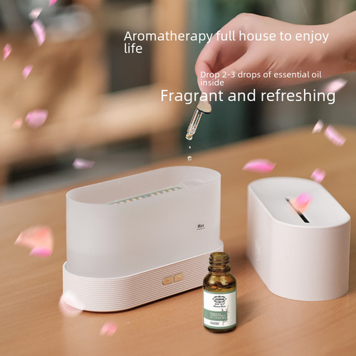 Flame Humidifier USB Humidifier Household Automatic Scent Spraying Aroma Diffuser Ultrasonic Atomizer Essential Oil Diffuser