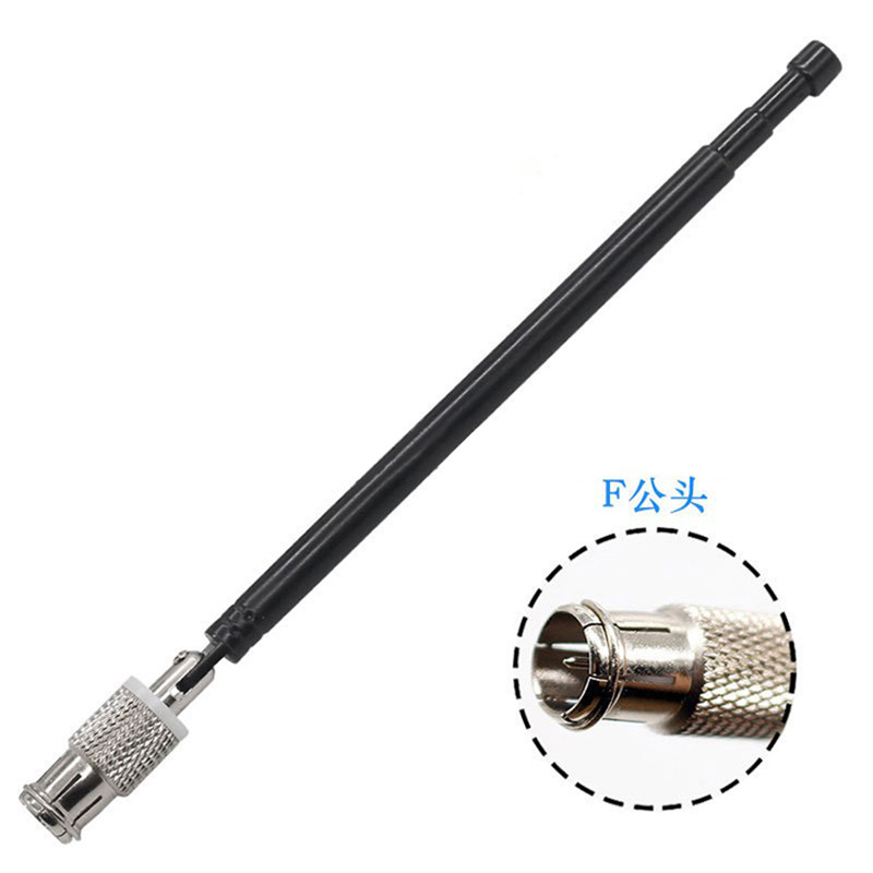 厂家直销 F公头快插 拉杆天线 高增益 特高频天线