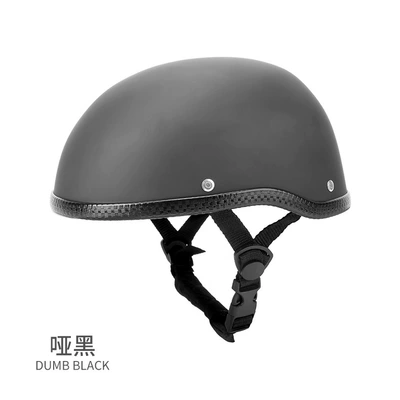 Motosiklet kaskı (dəbilqə) Helmet Electric Car Unisex - dumb-black