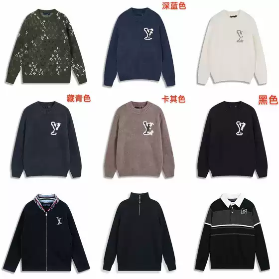 (High-Quality) Cross-Border. Correct Version of Dijia. Lujiage. Gjia. 25 New Jacquard Knit Sweaters