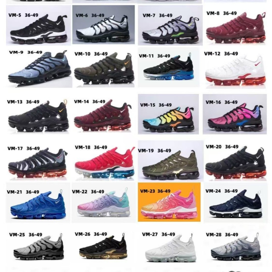 Putian Max TN vapormax 여름 통기성 경량 달리기 신발 남성과 여성을위한 내마모성 미끄럼 방지 PLUS 운동화