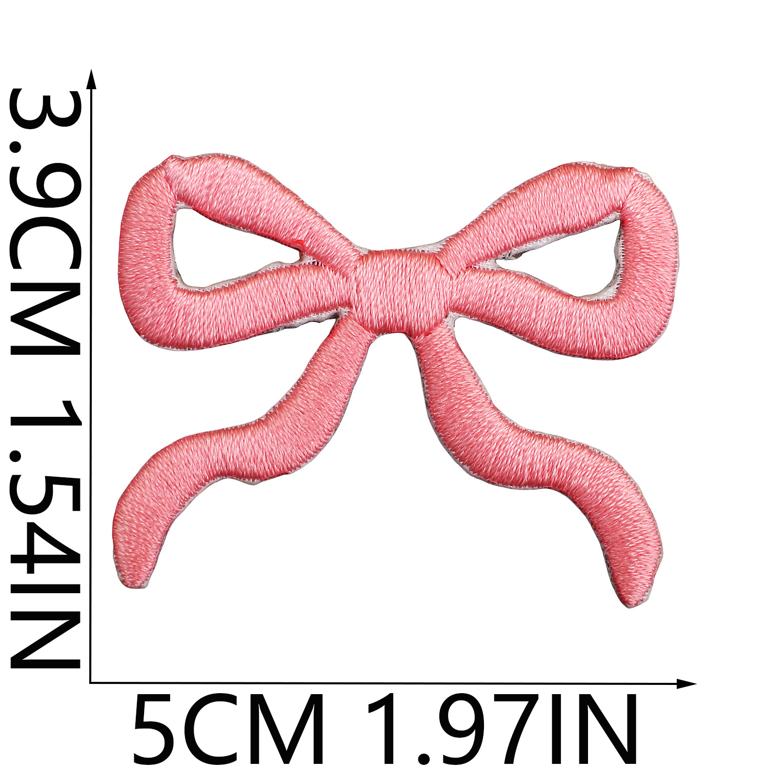 3g Weight Clothing Sticker Patches Classification 1 Piece Quantity Dacron thread Material Bow Knot Pattern Casual, Elegant, Lady Style Embroidery Craft 1 Piece Casual Elegant Lady Bow Knot Dacron Thread Clothing Sticker Patches 16