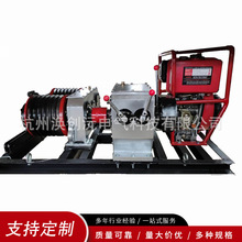 定制柴油汽油機3T5T3噸5噸皮帶牽引吊裝敷設電纜雙卷筒機動絞磨機