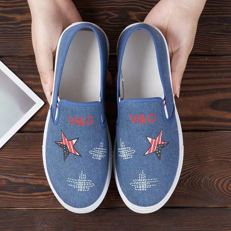 autumn low Beijing cloth slippers for students