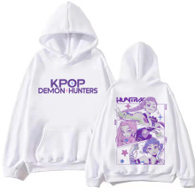 Kpop Demon Hunters 2025 Hot Anime Hoodie Harajuku Hip Hop