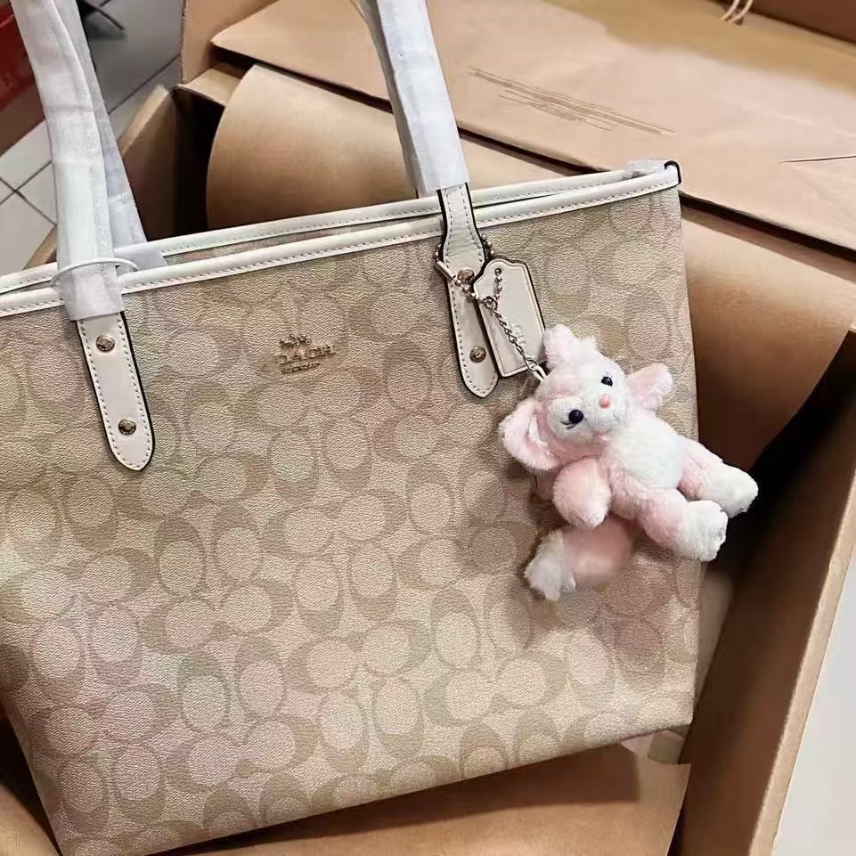 Koujia versión alta Tote bolso de mujer de gran capacidad retro clásico PVC presbiterio city30 bolso de un solo hombro nuevo