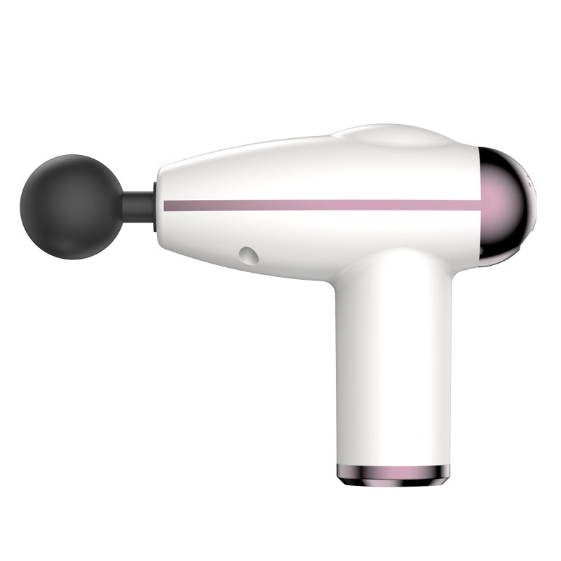 Transfronterizo USB recargable fascia agarrar Hogar portátil masajeador de fitness masaje muscular de cuerpo completo mini fascia pistola