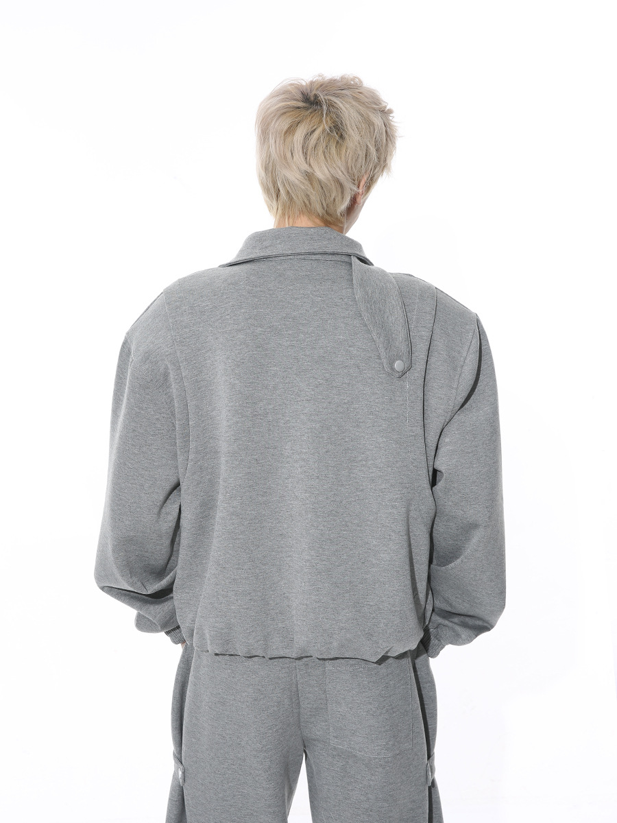 Mtlclothes ropa de Hombre | 2024 primavera nuevo estilo coreano casual capa aire simple ocio deportes marea traje