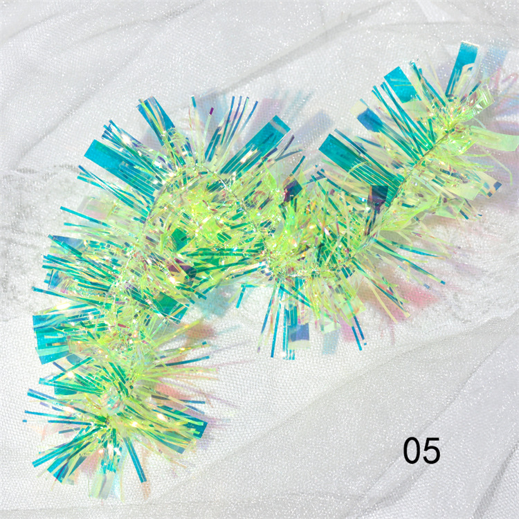 Nuevo arte de uñas Aurora celofán espejo mágico de color de cristal etiqueta engomada de uñas Aurora tira de vidrio de color mágico papel