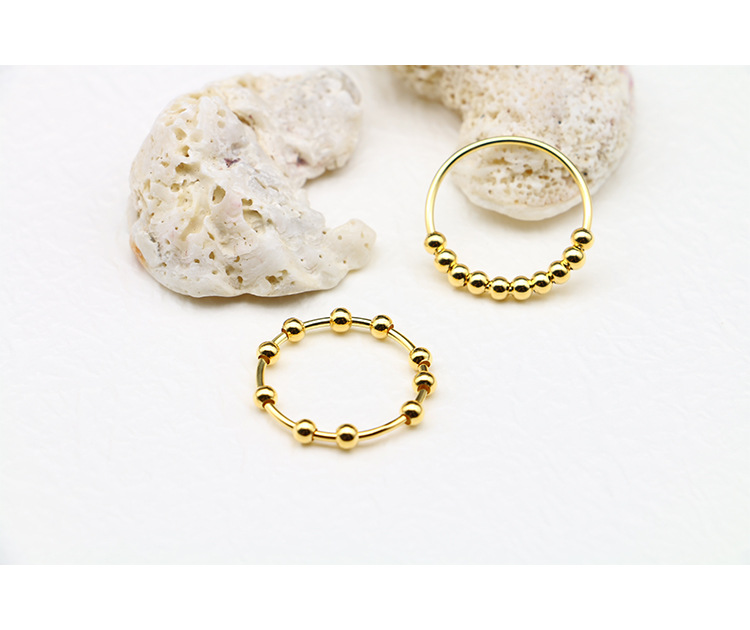 Basic, Simple Style Style 925 Sterling Silver Geometric Rings