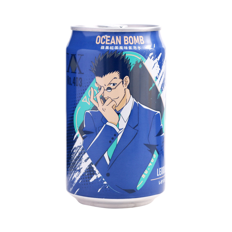 台湾 OEAN BOMB 白ぶどう風味の炭酸水 ちいかわ共同飲料 ちいかわうさち|undefined