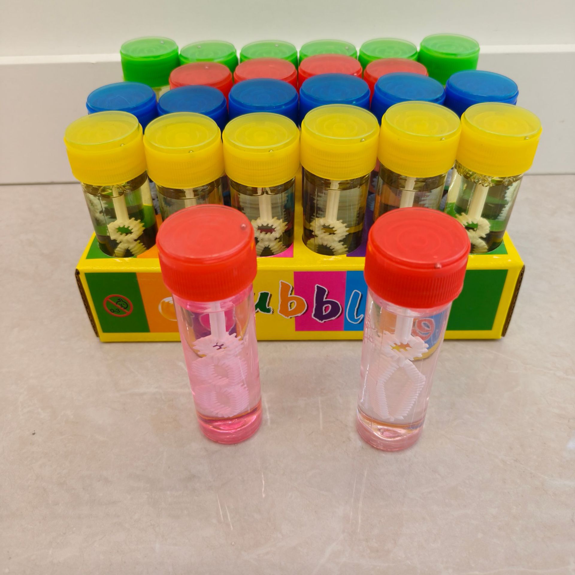 Varita de burbujas laberinto (color aleatorio)