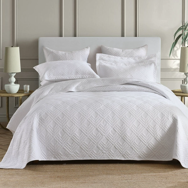 New Founder Embroidery-White
