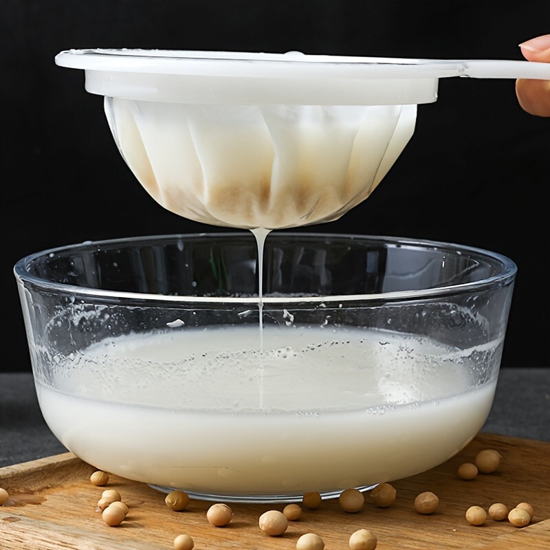 国境を越えた豆乳フィルター家庭用超微細ジュース漏れフィルター分離フィルター残渣キッチンザルフィルタースプーン|undefined